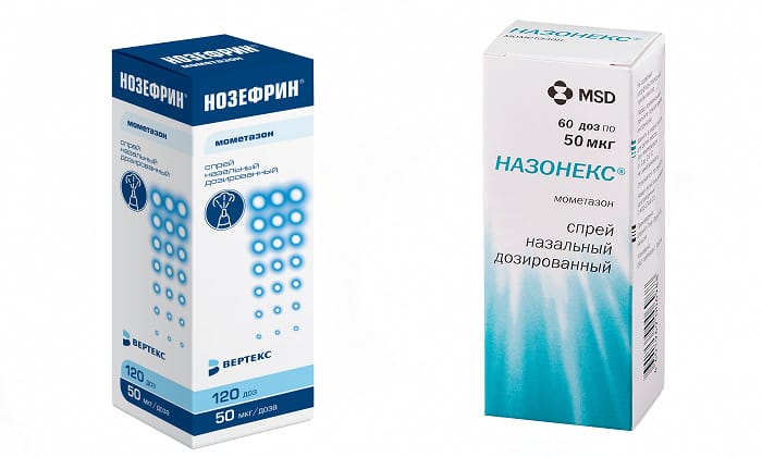 В чем разница между препаратами Нозефрин и Назонекс?