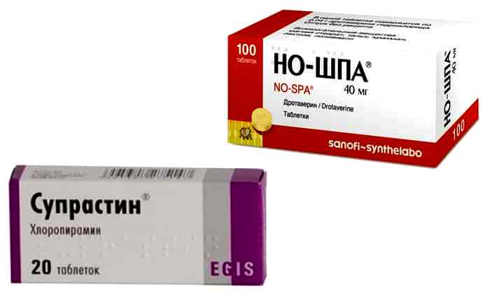 Совместимость Супрастина и Но-Шпы