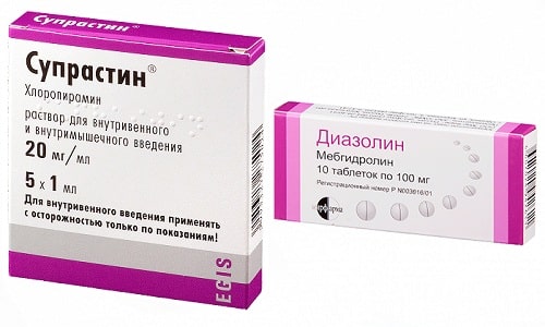 Супрастин или Диазолин являются эффективными препаратами для терапии различных аллергических проявлений